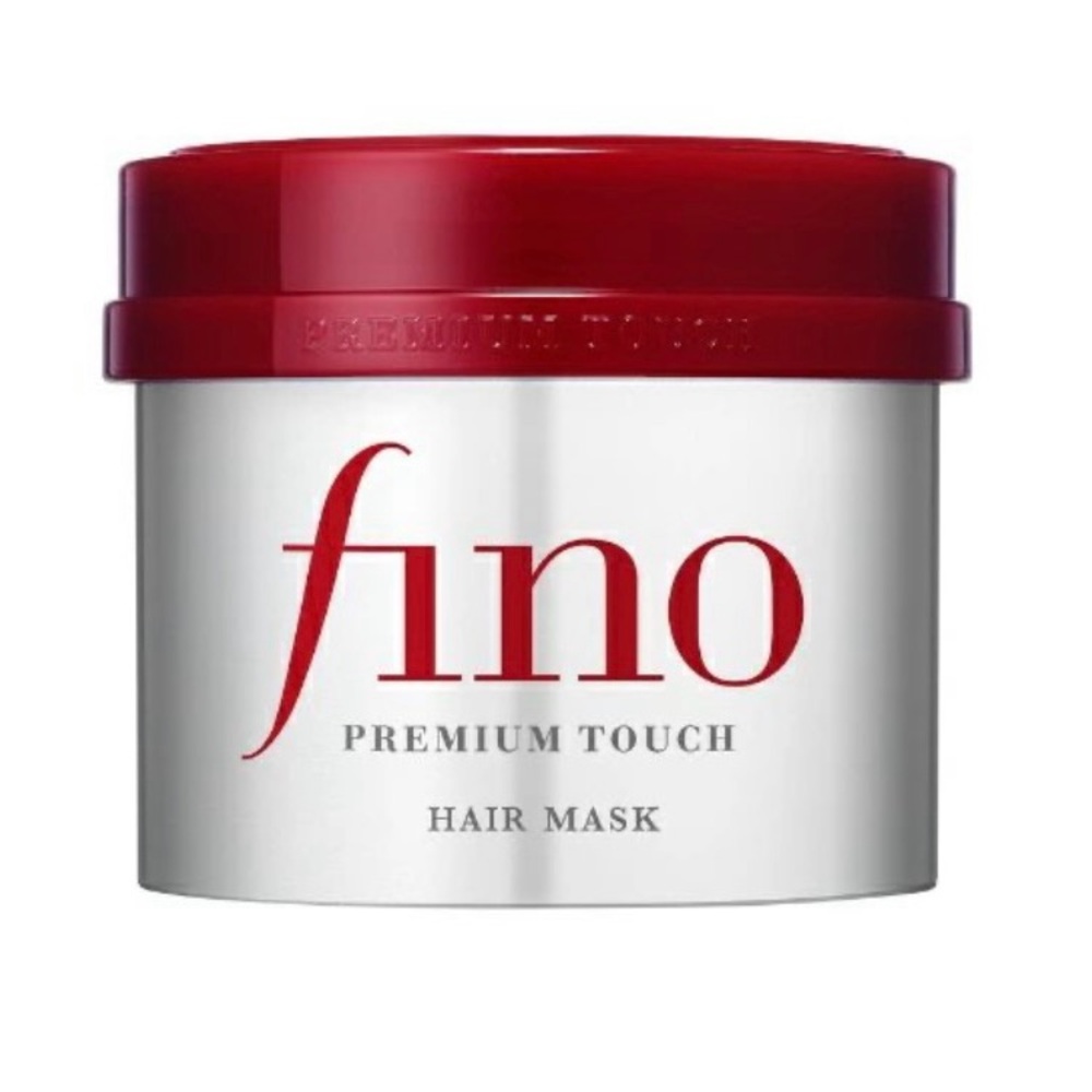 LAST ONE Shiseido Fino Premium Touch Hair Mask - Bold Red and Sleek Silver